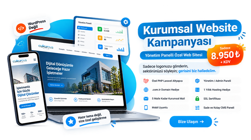 Kurumsal Web Siteniz Hazır, İşiniz Dijitalde Güçlü